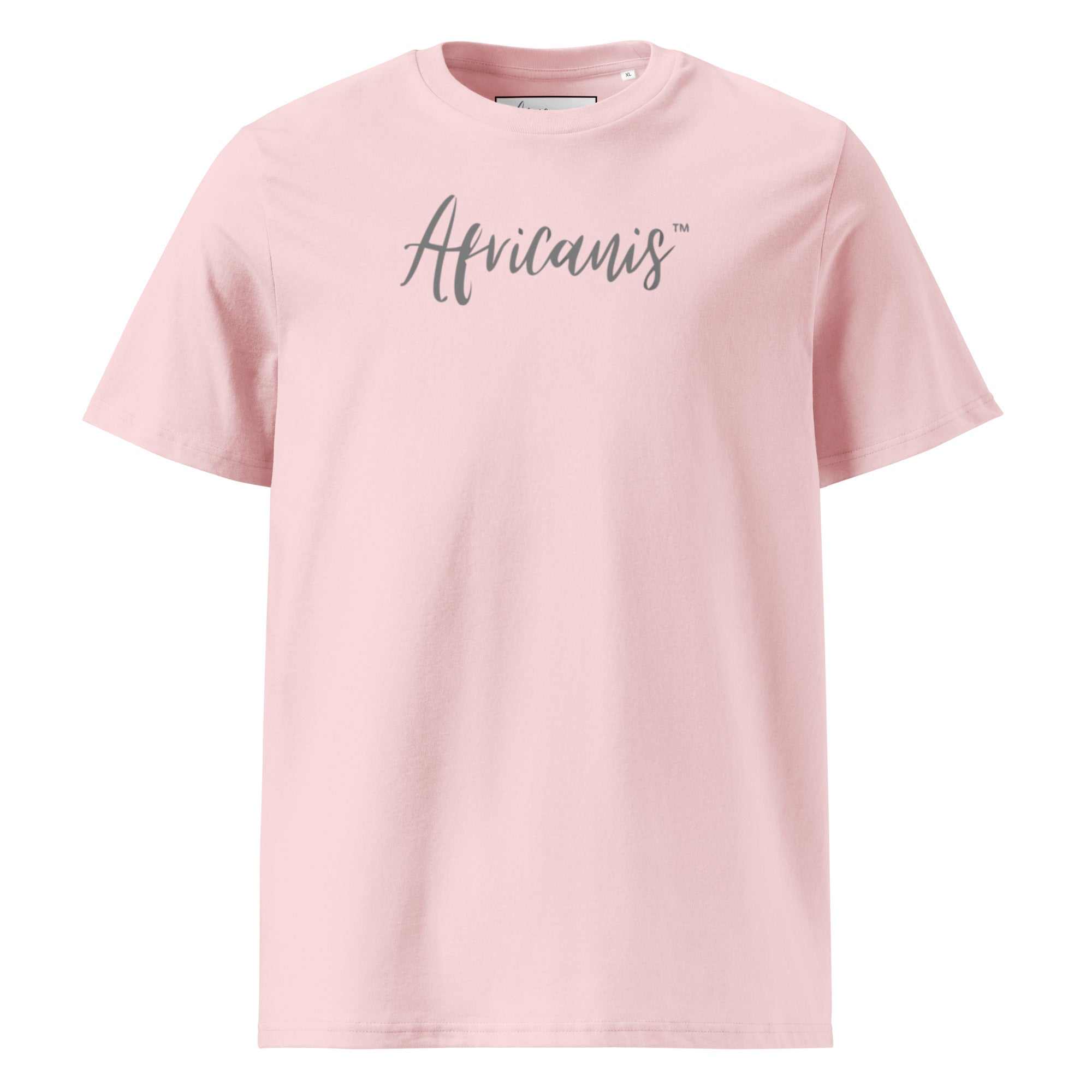 Africanis™ Busanga Unisex Cotton Pink Organic T-Shirt Front