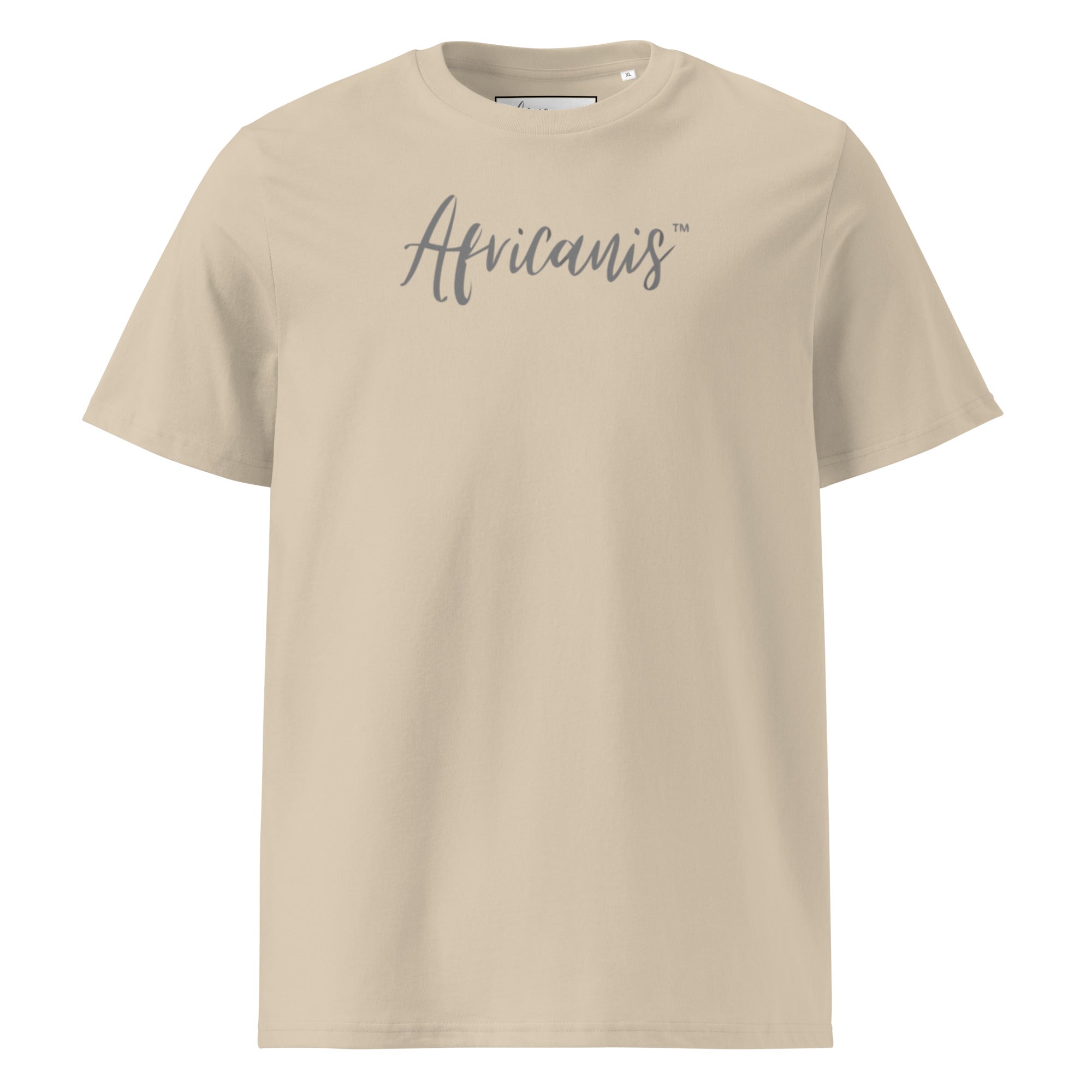 Africanis™ Busanga Unisex Desert Dust Organic T-Shirt Front