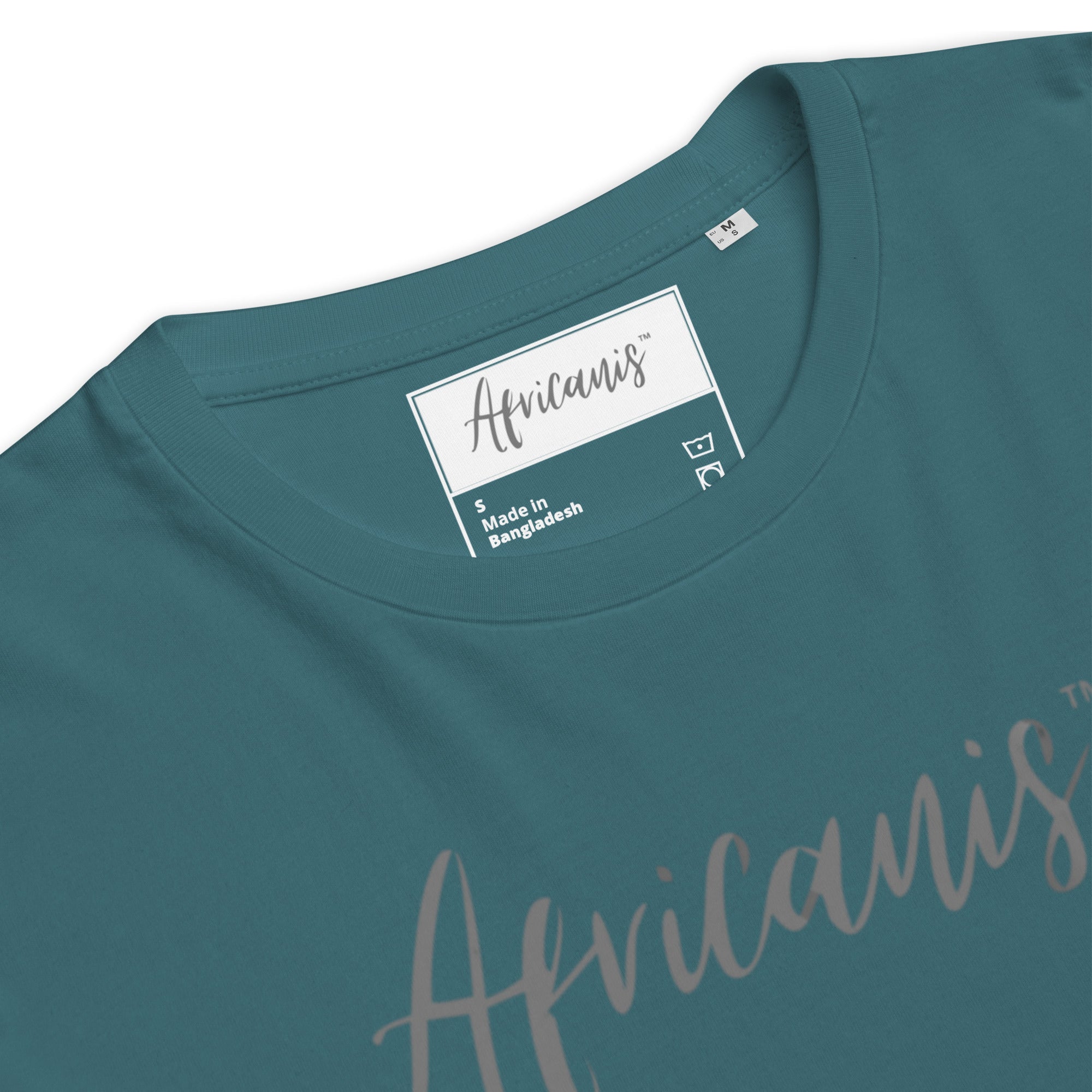 Africanis™ Busanga Unisex Stargazer Organic T-Shirt Detail Zambia