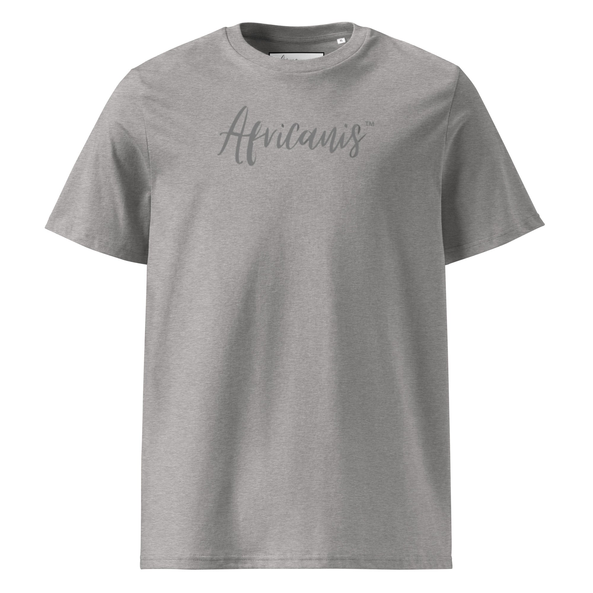 Africanis™ Busanga Unisex Heather Grey Organic T-Shirt