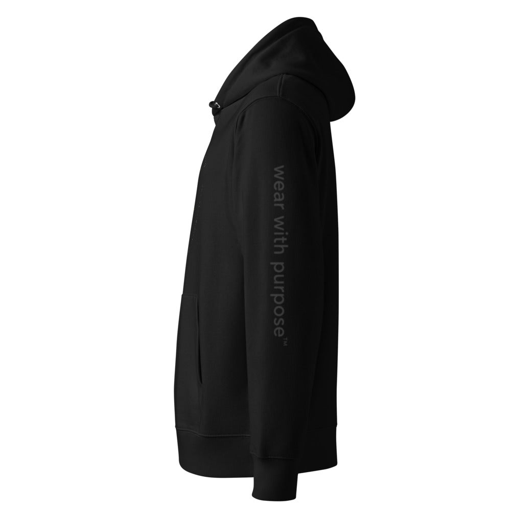 Africanis Black Heritage Hoodie Left Sleeve Wear With Purpose