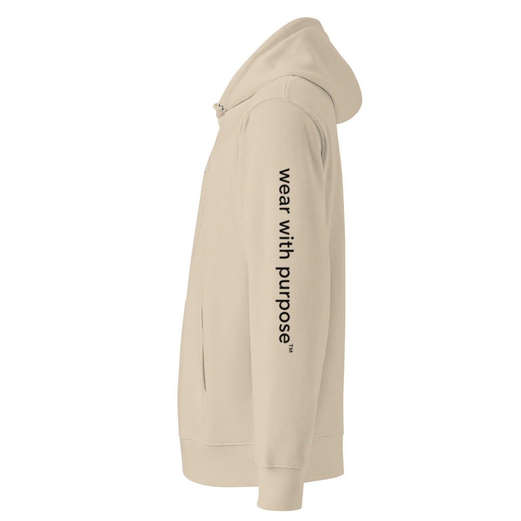 Africanis™ Desert Dust Heritage Hoodie Left Sleeve Wear With Purpose