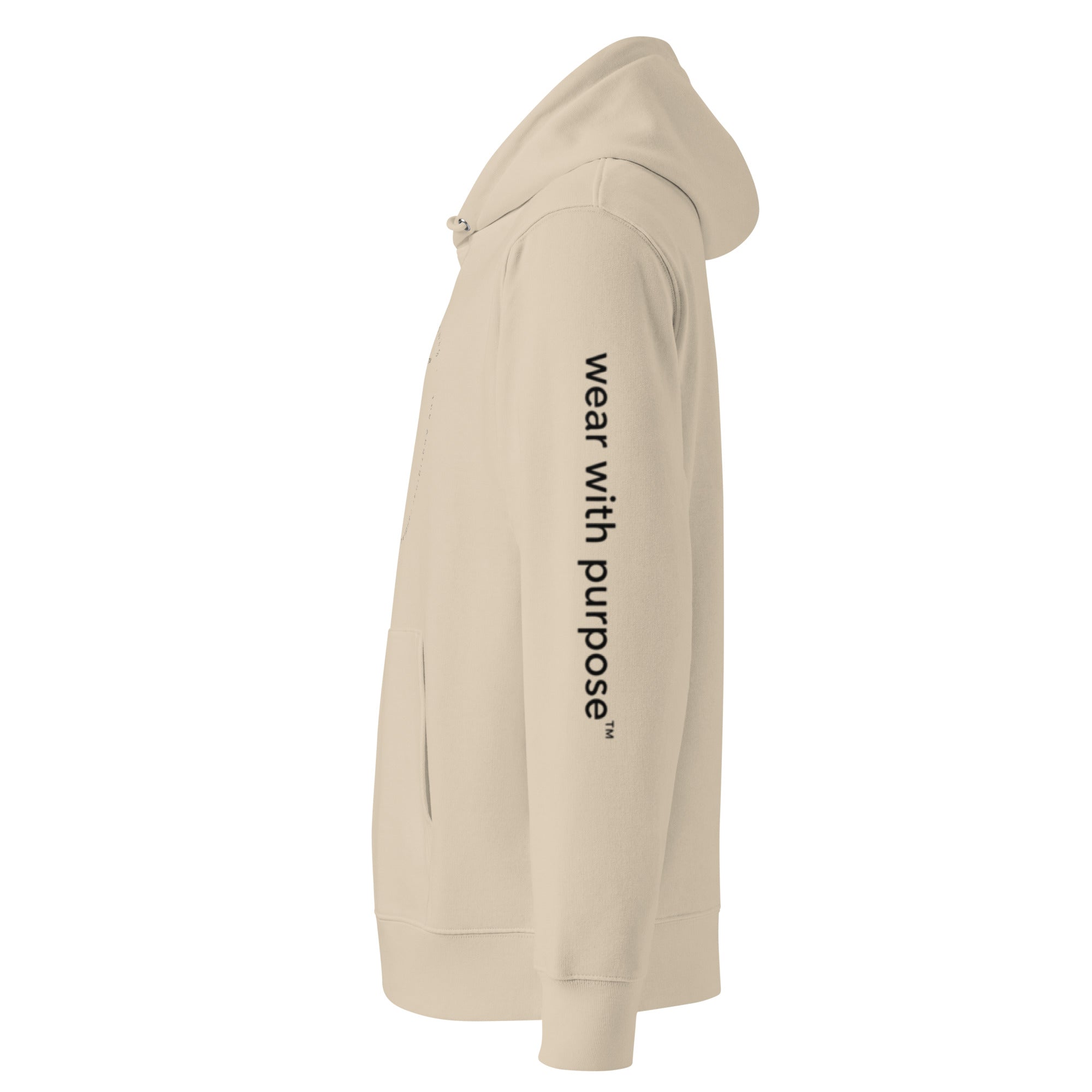Africanis™ Desert Dust Heritage Hoodie Left Sleeve Wear With Purpose