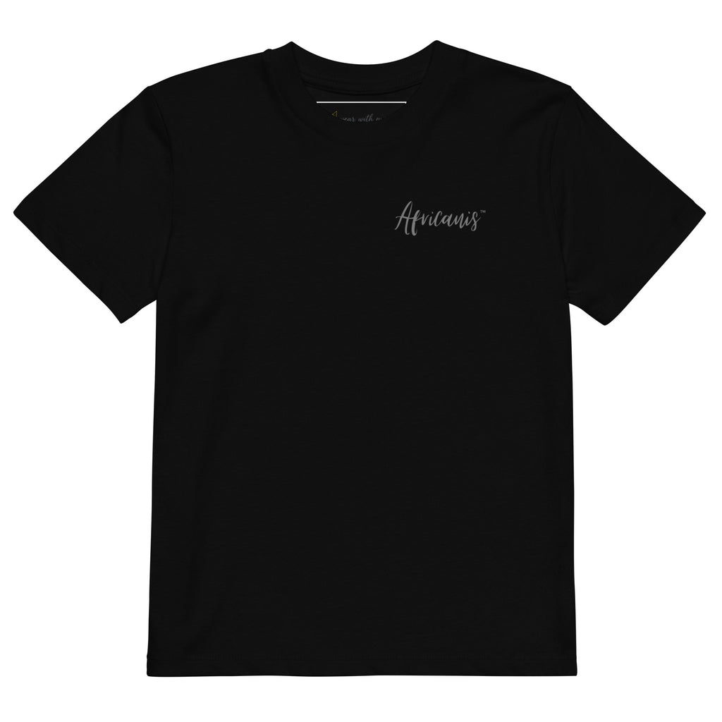 Africanis™ Black Nungwe Kids Organic T-Shirt