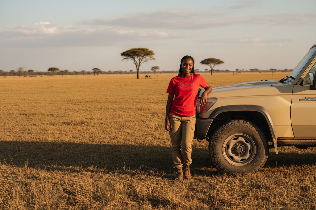 Africanis™ Busanga T-Shirt Unisex Female Red