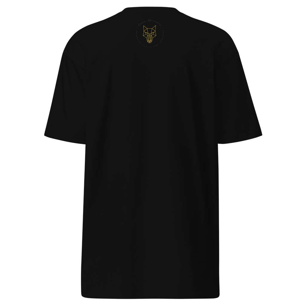 Africanis™ Gugulethu Men's Black Heritage T-Shirt Back
