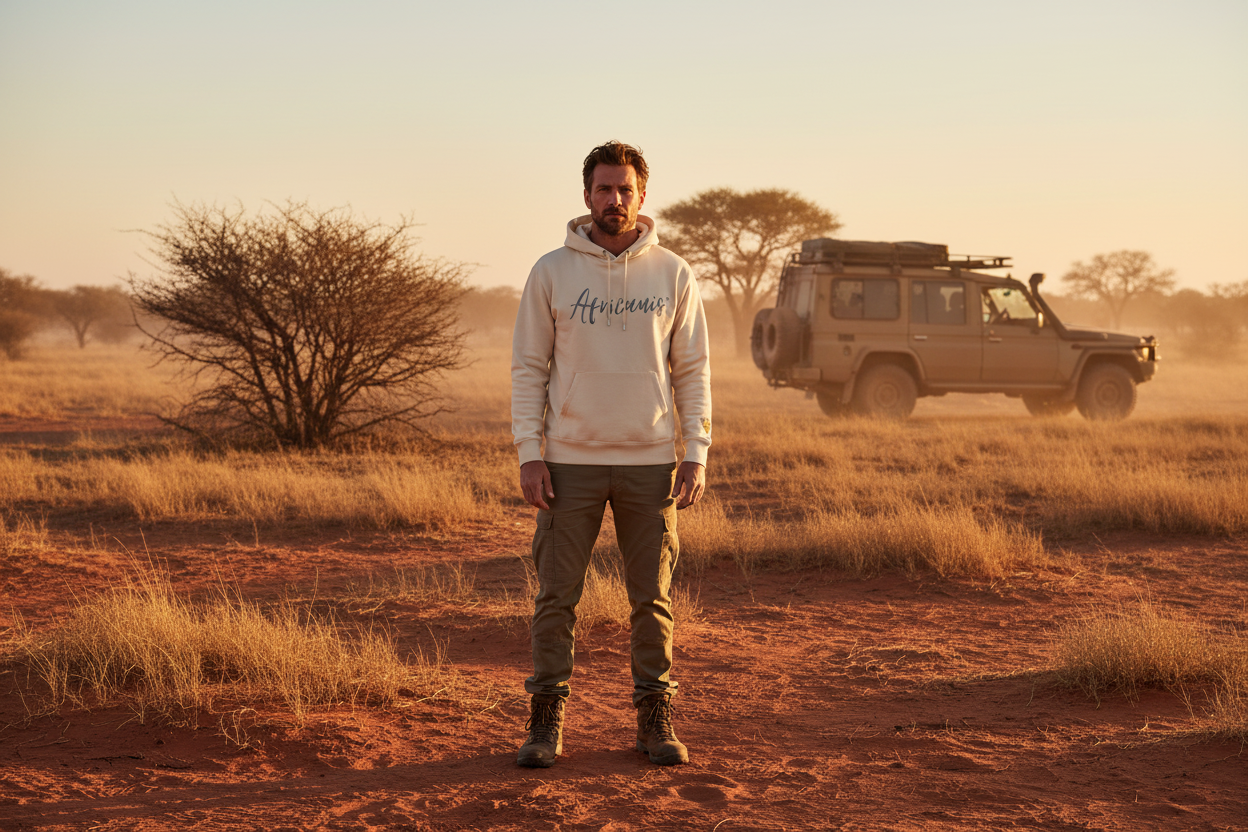 Africanis™ Kalahari Hoodie Male Desert Dust 