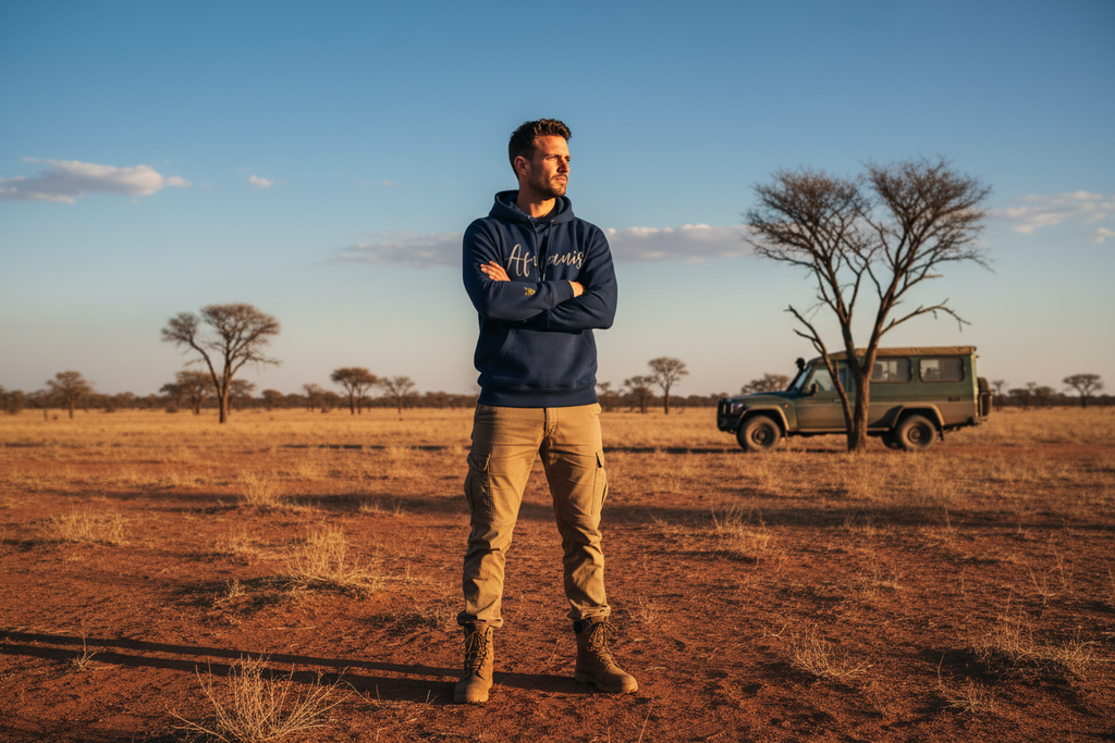 Africanis™ Kalahari Hoodie Male French Navy 