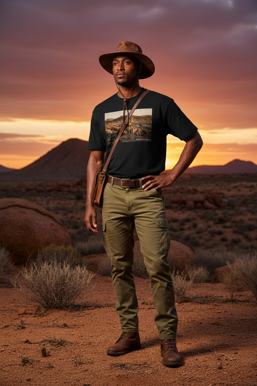 Africanis™ Khoekhoe Men's T-Shirt — Namaqualand Lifestyle