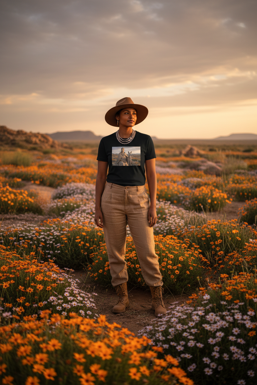 Africanis™ Khoekhoe Women's T-Shirt — Namaqualand Lifestyle