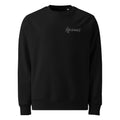 Africanis™ Kubu Unisex Black Organic Sweater Front