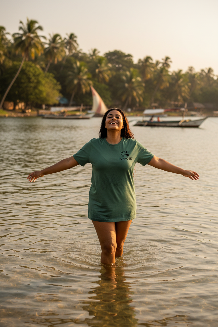 Africanis™ Likoma Women's Green Bay — Wading in Lake Shallows