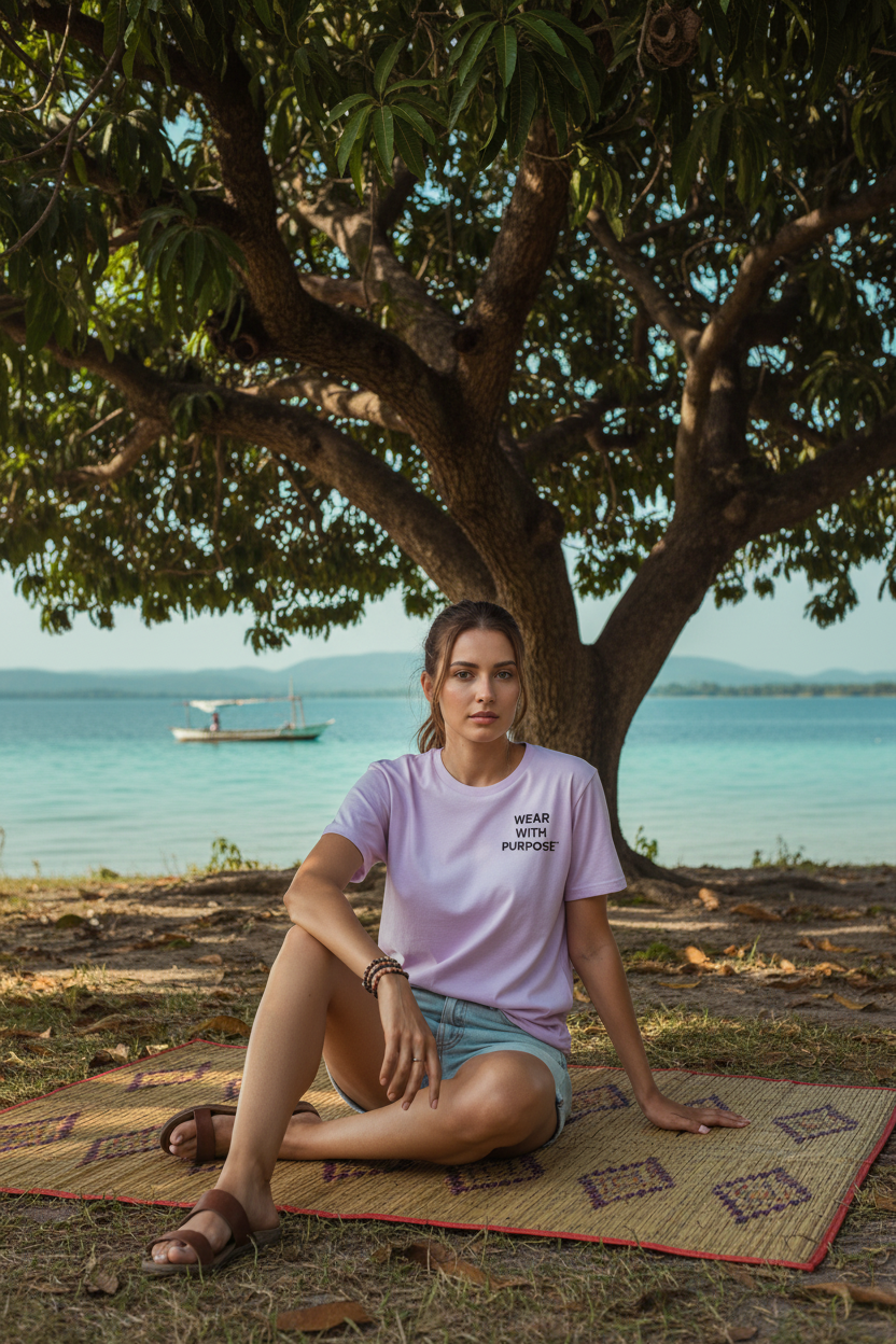 Africanis™ Likoma Women's Lavender T-Shirt