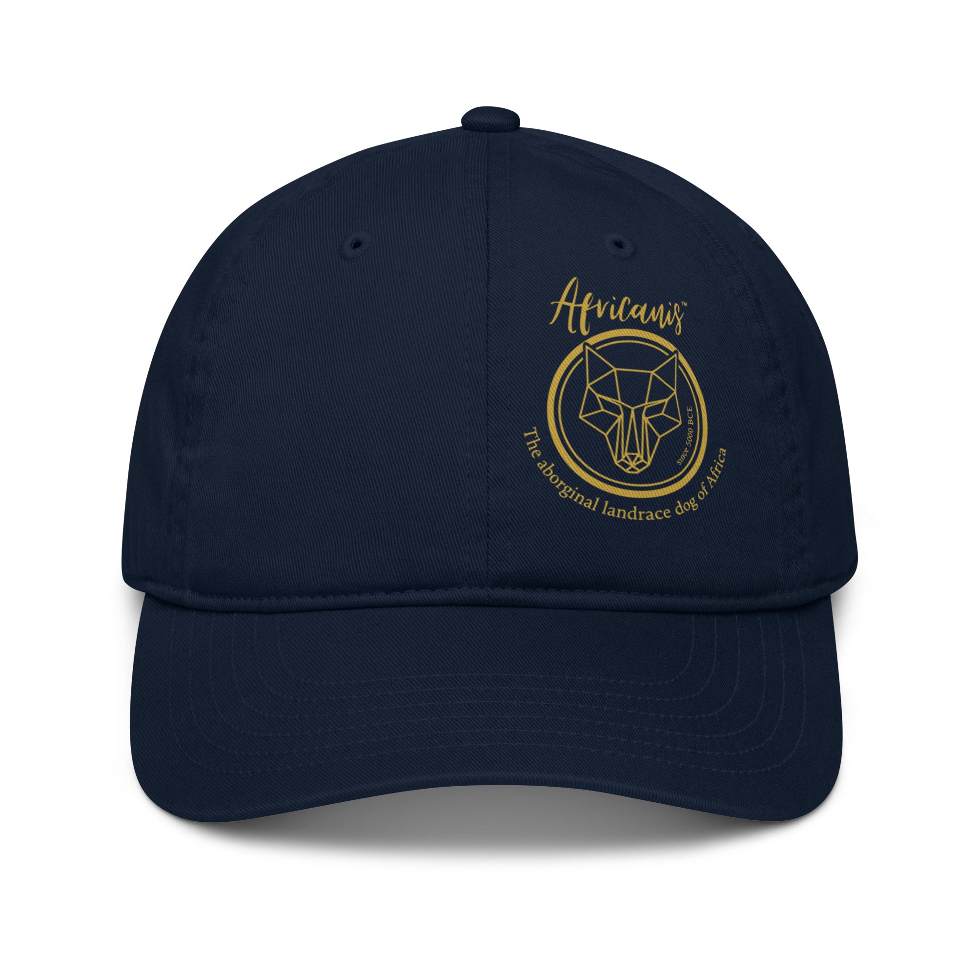 Africanis™ Lion's Head Pcific Unisex Organic Bseball Cap Front