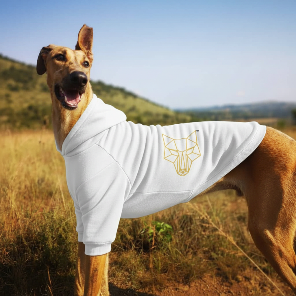 Africanis™ Lusikisiki Dog Hoodie White
