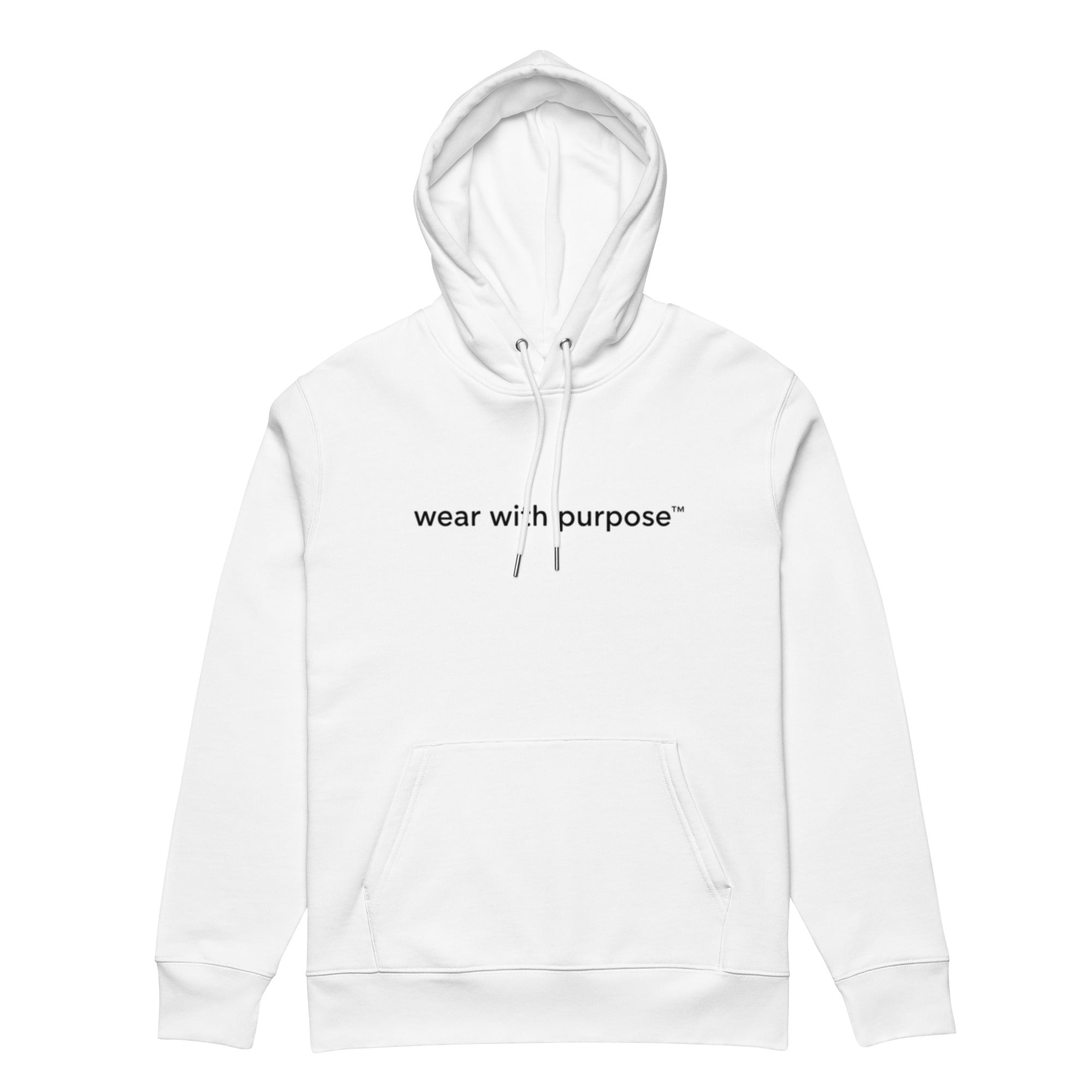 Africanis™ Maluti White Unisex Hoodie Front