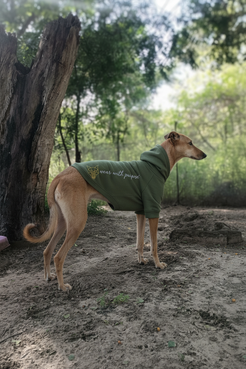 Africanis™ Maun Dog Hoodie African Olive 