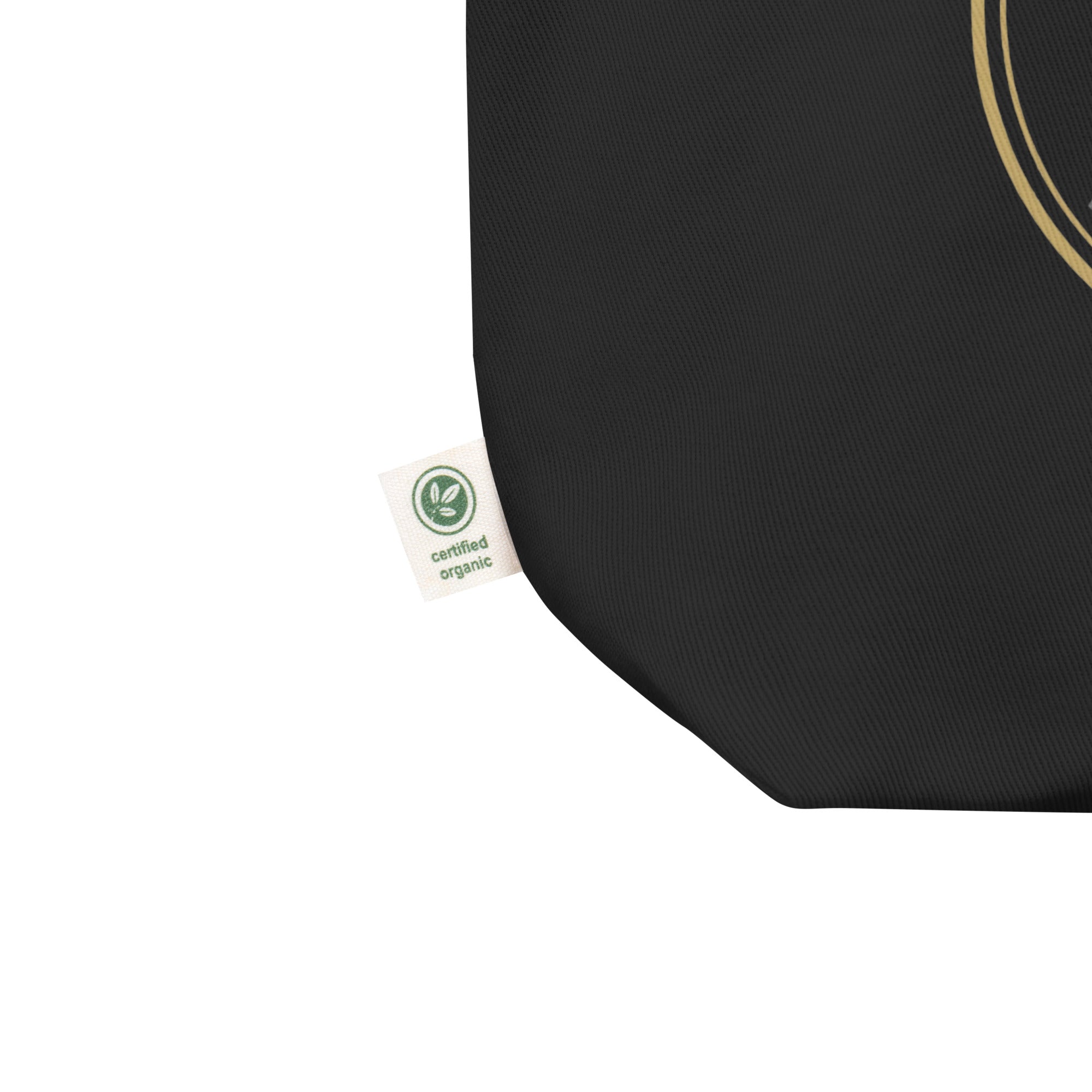 Africanis™ Mercato Black Organic Tote Bag Detail