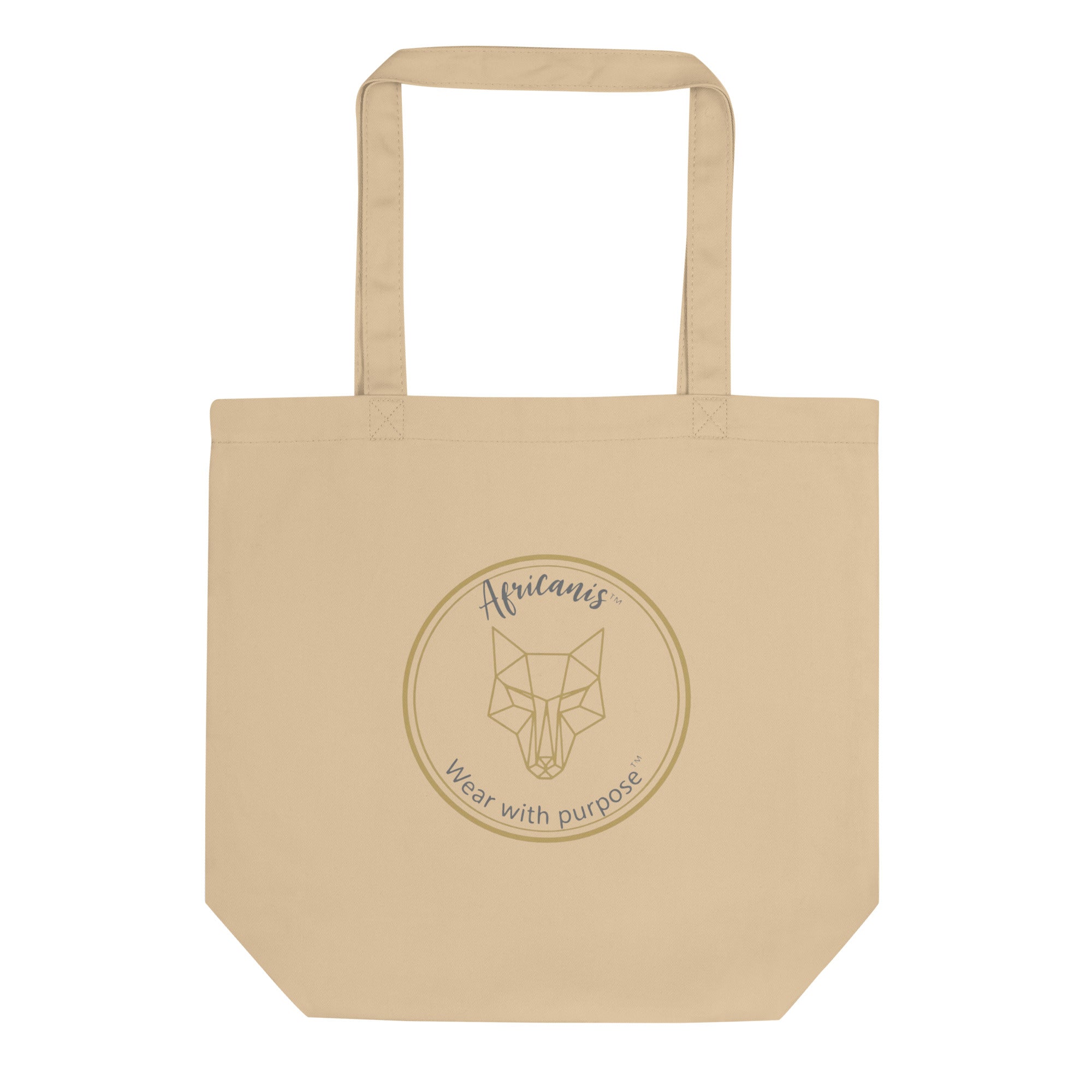 Africanis™ Mercato Organic Beige Tote Bag Front