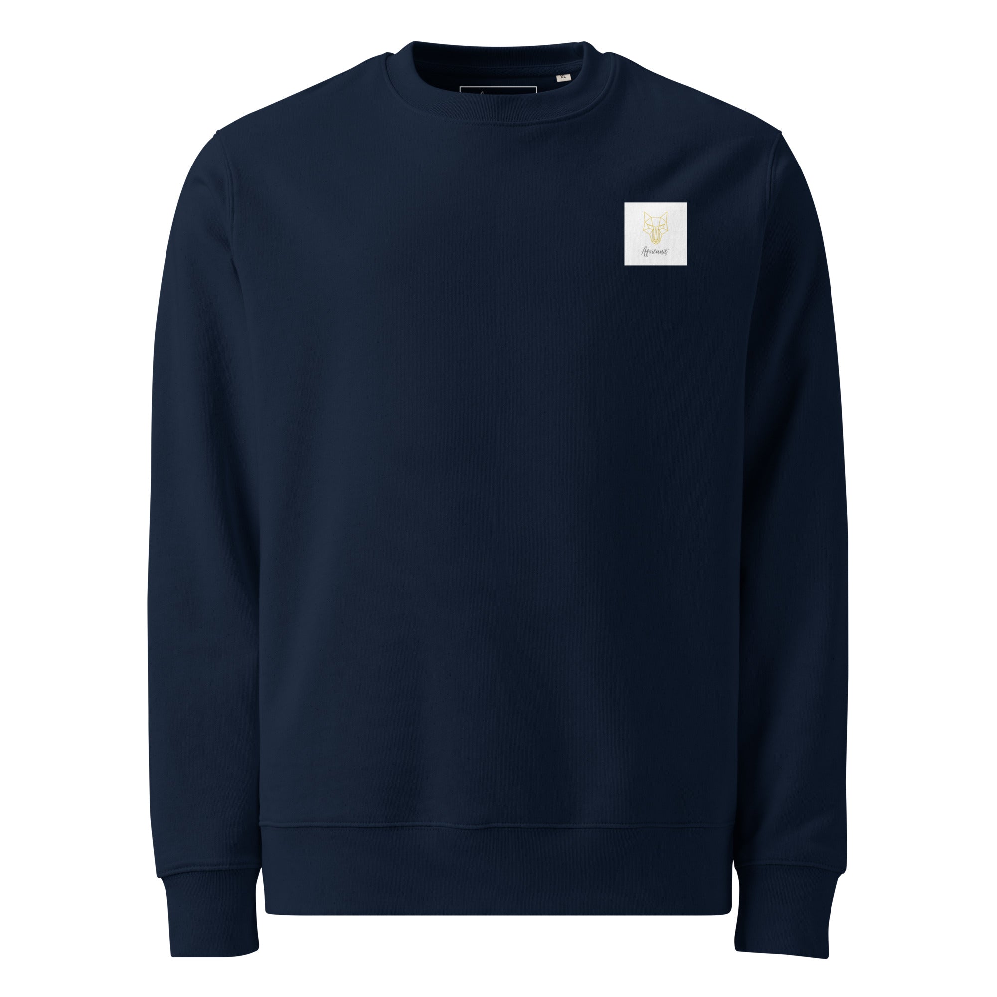 Africanis™ Namib Unisex Organic French Navy Sweater Front
