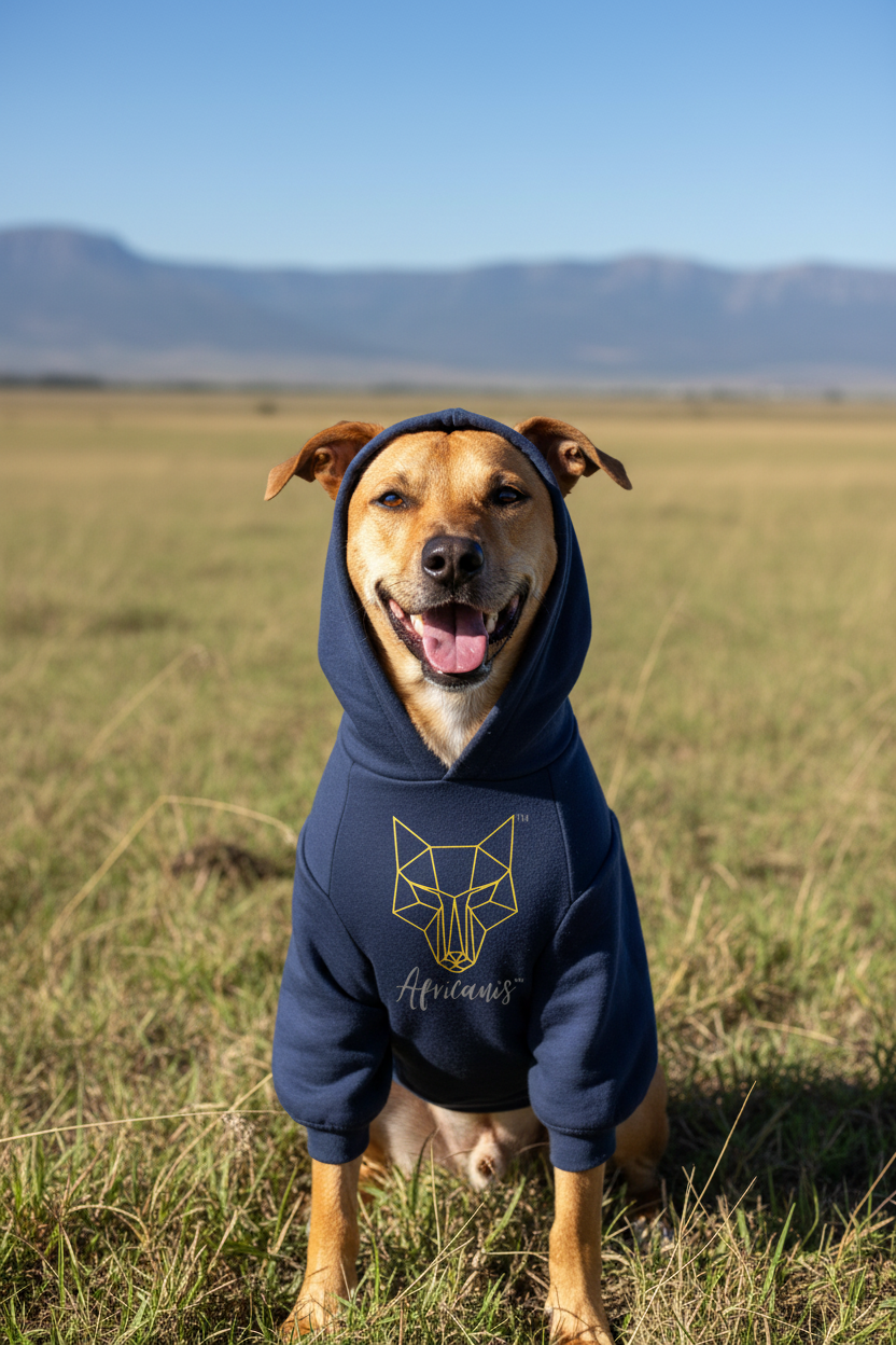 Africanis™ Outjo Dog Hoodie Navy