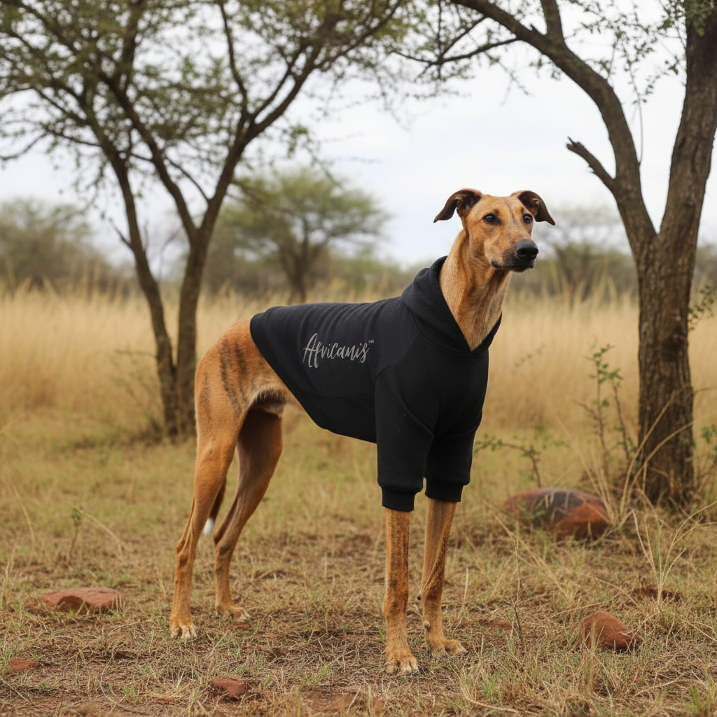 Africanis™ Ruacana Dog Hoodie Black
