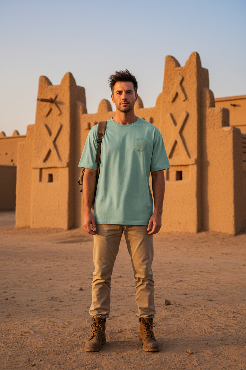 Africanis™ Timbuktu — Agave T-Shirt Men's