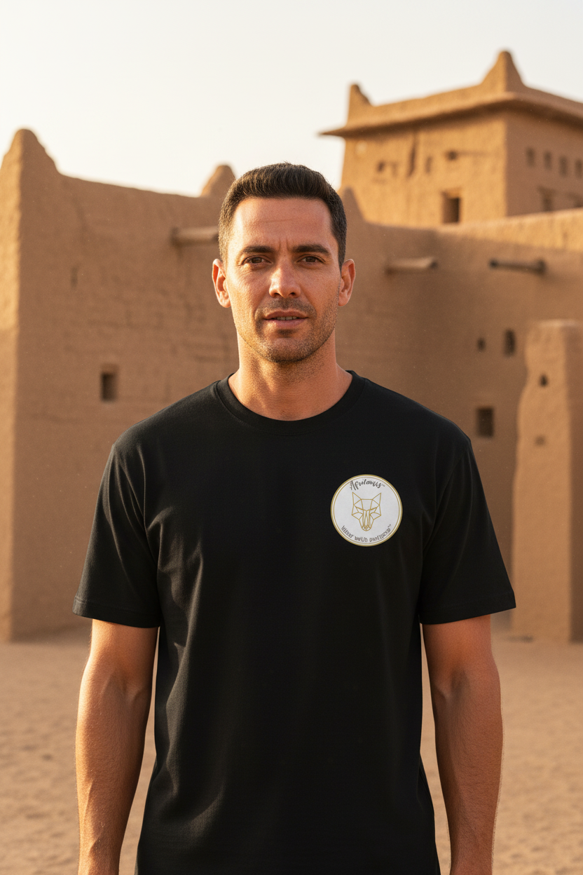 Africanis™ Timbuktu — Black T-Shirt Men's