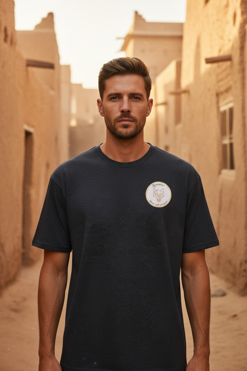 Africanis™ Timbuktu — Charcoal Men's T-Shirt