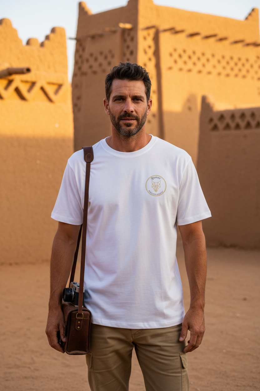 Africanis™ Timbuktu — White Men's T-Shirt