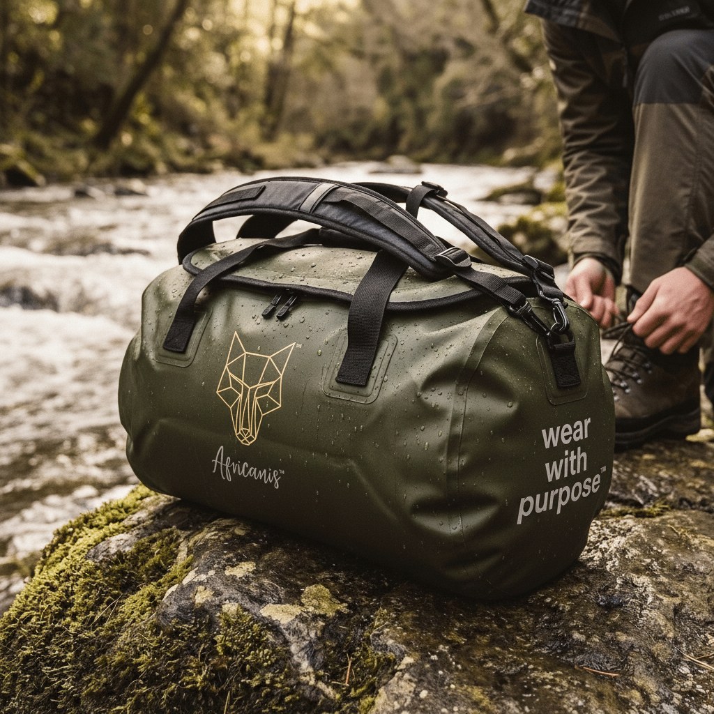 Africanis™ Uhuru 50 Litre Olive green Duffel bag 