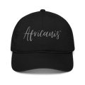 Africanis™ Wogakuria Black Organic Baseball Cap Front