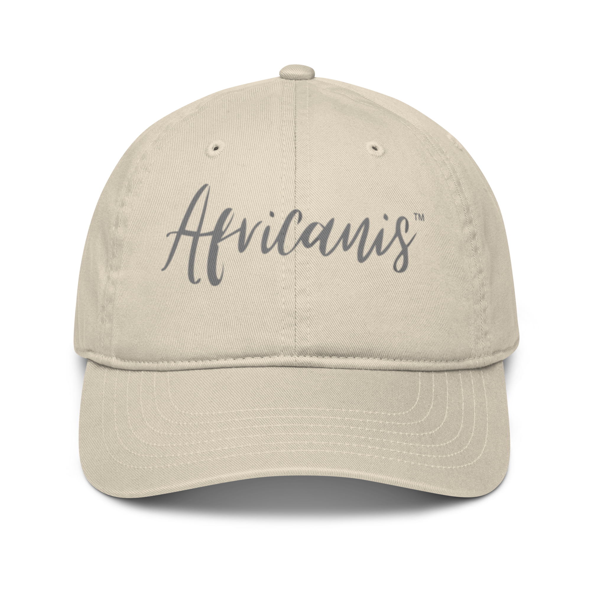 Africanis™ Wogakuria Oyster Organic Baseball Cap Front